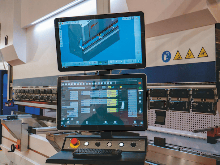 cnc press brake how it workds